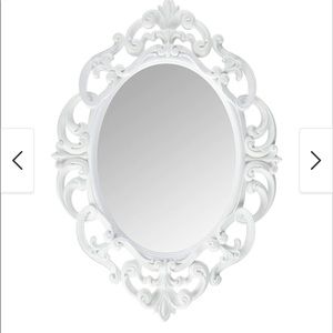 White Ornate Mirror